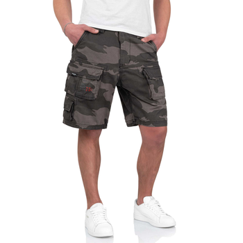 Шорти Surplus Raw Vintage SURPLUS TROOPER SHORTS Black camo 3XL (07-5600-42)