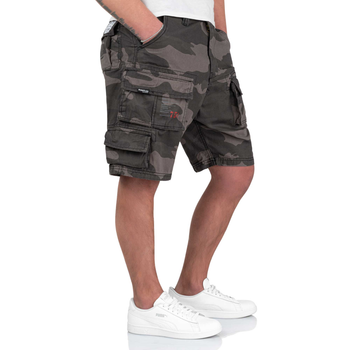 Шорти Surplus Raw Vintage SURPLUS TROOPER SHORTS Black camo 3XL (07-5600-42)