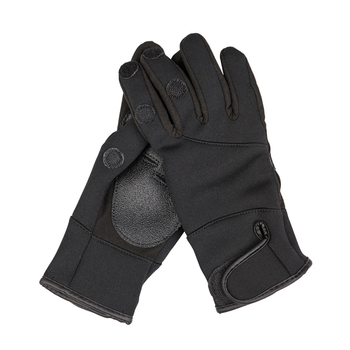 Рукавички тактичні Sturm Mil-Tec Neoprene/Amaro Shooting Gloves Black S (11657002)