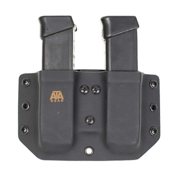 Паучер ATA-GEAR Double Pouch v.1 Glock 17/19/26/34 (правша/левша) Black (DP1GL17A-BK)