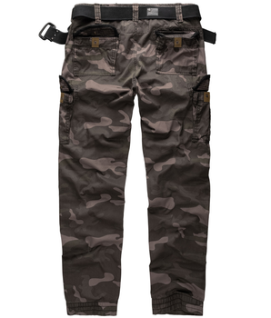 Брюки Surplus Raw Vintage SURPLUS PREMIUM TROUSERS SLIMMY Black camo 2XL (05-3602-42)