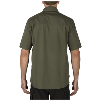 Сорочка тактична з коротким рукавом 5.11 Tactical Stryke Shirt - Short Sleeve TDU Green S (71354-190)