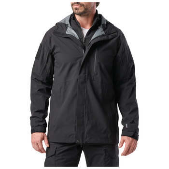 Куртка штормова 5.11 Tactical Force Rain Shell Jacket Black XL (48362-019)