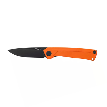Ніж складний ANV Knives Z200 (DLC Liner lock G10 Plain edge) Orange (ANVZ200-023)