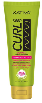 Krem do włosów Kativa Keep Curl Definer Leave-In Cream 200 ml (7750075037120)