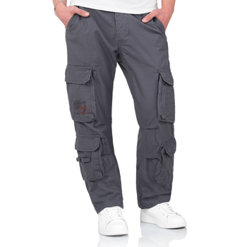 Брюки Surplus Raw Vintage SURPLUS AIRBORNE TROUSERS SLIMMY Anthracite 2XL (05-3603-17)