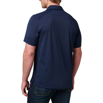 Футболка поло 5.11 Tactical Paramount Short Sleeve Polo 2.0 Pacific Navy XL (41284-721)