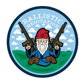 Нашивка 5.11 Tactical Ballistic Meditation Patch Blue (92240-676)