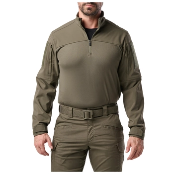 Сорочка тактична 5.11 Tactical Cold Weather Rapid Ops Shirt RANGER GREEN 2XL (72540-186)