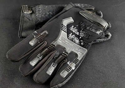 Перчатки полнопалые тактические YS-J-053 рамер М (обхват 22,5-23,5 см) Черный