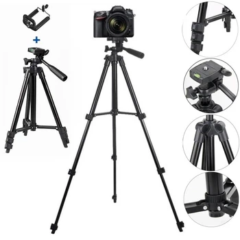 Штатив тренога TRIPOD ADS 312О для камери та телефону портативний трипод для зйомки 0,35-1,02 м з чохлом