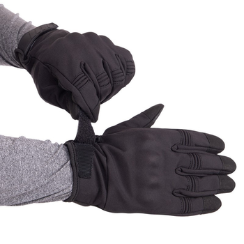 Тактичні рукавички із закритими пальцями Zelart Military Rangers 9878 M Black