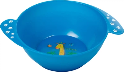 Мисочка Baboo Safari з ручками з 6 місяців Синя (9-026)