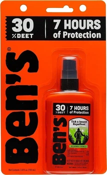 Средство от насекомых и клещей репеллент Ben's 30 Tick & Insect Repellent Pump Spray 100ml