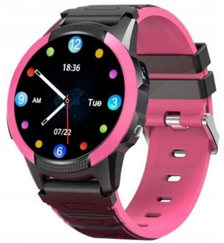Детские телефон-часы с GPS трекером GOGPS ME X03 4G Pink (22899)