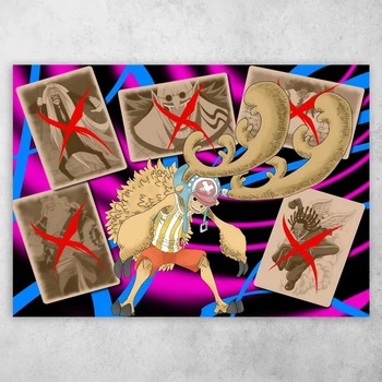 Плакат постер CupKit "Ван Пис / One Piece" №64 А4 21х29,7 см