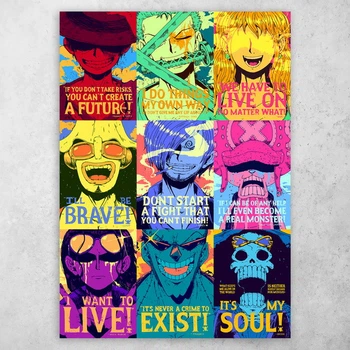 Плакат постер CupKit "Ван Пис / One Piece" №66 А4 21х29,7 см