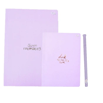 Набір Блокнотів 4Profi "Title note" violet 64 арк. формат А5, В6 + ручка