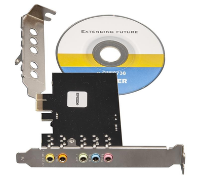 Звукова картка Frime SCF-CMI8738-4CH.LP