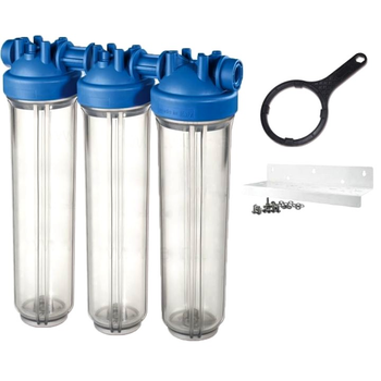 Корпус фильтра Atlas Filtri DP BIG TRIO TS 1 1/2" IN 20" KIT (ZA1803911)