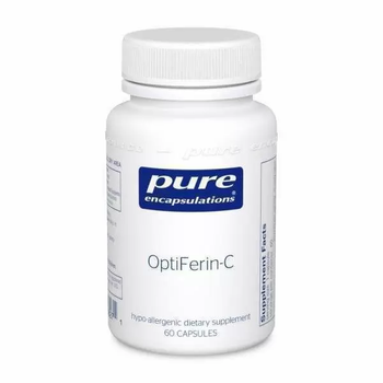Харчова добавка, OptiFerin-C, Pure Encapsulations, 60 капсул (PE-02326)