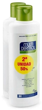 Гель для ванни Multidermol Oatmeal Sensitive Skin Bath Gel 2x750 мл (8425091711598)