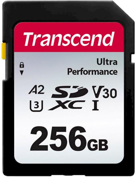 Карта памяти Transcend 340S SDXC 256GB UHS-I U3 V30 A2 (TS256GSDC340S)