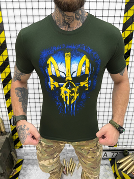 Футболка punisher Олива 2XL