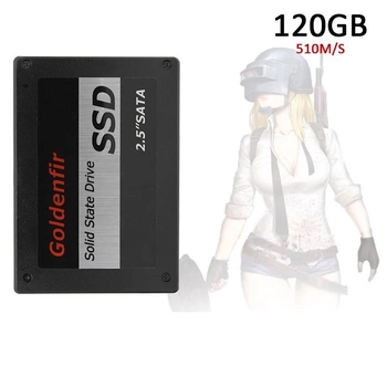 Твердотельный накопитель SSD Goldenfir 120Gb model T650-120GB 2.5" TLC