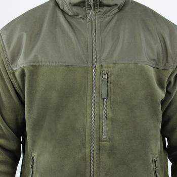 Тактическая флисовая кофта Condor ALPHA Mirco Fleece Jacket 601 XX-Large, Олива (Olive)