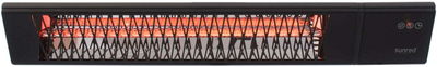 Інфрачервоний обігрівач Sunred PRO25W-SMART Heater, Triangle Dark Smart Wall, Power 2500 W Black (8719956292224)
