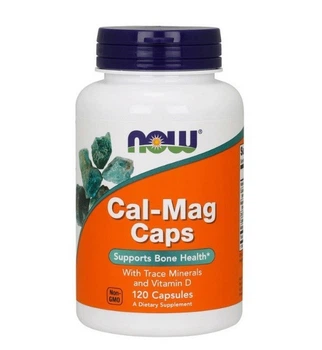 NOW Кальцій і Магній, Calcium-Magnesium - 120 капсул (733739012654)