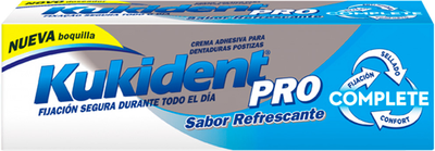 Крем Kukident Complete Pro Sabor Refrescante для фіксації зубних протезів 47 г (8470001582454)