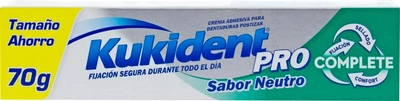 Крем Kukident Complete Pro Neutro Extra Size для фіксації зубних протезів 70 г (8470001582430)