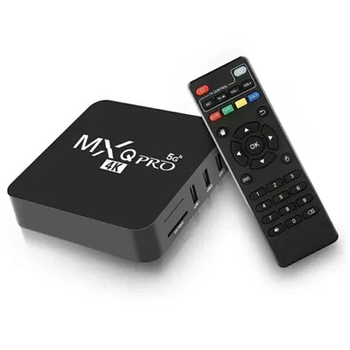 ТВ-приставка Smart TV Box MXQ Pro 4K 5G 1/8gb Черный – фото