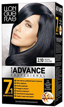 Крем-фарба для волосся з окислювачем Llongueras Color Advance Hair Colour 2.10 Blue Black 125 мл (8410825422109)
