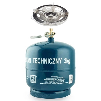 Газовый баллон GZWM с горелкой K-635 (конфоркой), 7,2л NC00530
