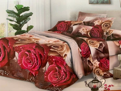 Двухспальный комплект постельного белья Vital - Textile Бязь 3D Premium 180х220 см (BP2-276)
