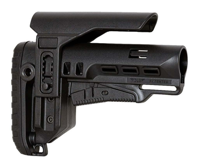 Приклад DLG TBS Tactical PCP (Mil-Spec) с регулируемой щекой, черный