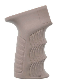 Пістолетна рукоятка DLG Tactical (DLG-098) для АК-47/74 (полімер) гумова, койот