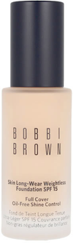 Тональна основа для обличчя Bobbi Brown Skin Long-Wear Weightless Foundation SPF15 Porcelain 30 мл (716170184098)