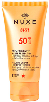 Сонцезахисний крем для обличчя Nuxe Sun Fondantcream For Face SPF50 50 мл (3264680006999)