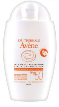 Сонцезахисний крем Avene Mineral Fluid SPF50+ 40 мл (3282770075687)