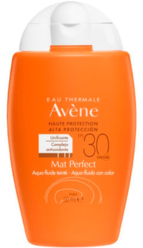 Сонцезахисний крем Avene Mat-Perfect Aqua-Fluid Colour SPF30 50 мл (3282770104615)