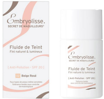 Podkład Embryolisse Fluid De Teint SPF20 02 Beige Rose 30 ml (3350900001377)