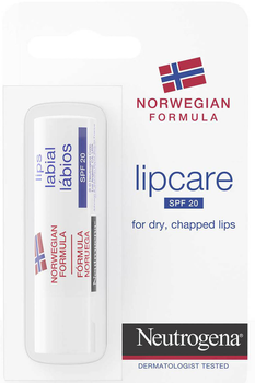 Бальзам для губ Neutrogena Lip Care SPF20 4.8 г (3574660085587)