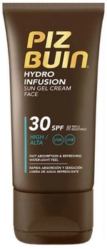 Сонцезахисний крем Piz Buin Hydro Infusion Sun gel Cream Face SPF30 50 мл (3574661486345)