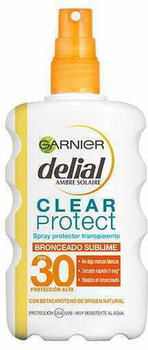 Spray przeciwsłoneczny Garnier Delial Clear Protect Transparent Protective Spray SPF30 200 ml (3600540521521)