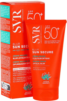 Krem-pianka przeciwsłoneczna SVR Sun Secure Blur Unscented Teinte SPF50+ 50 ml (3662361003150)