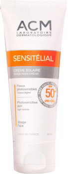 Krem o lekkiej konsystencji ACM Laboratoire Sensitelial Sunscreen Cream SPF50 40 ml (3760095250229)